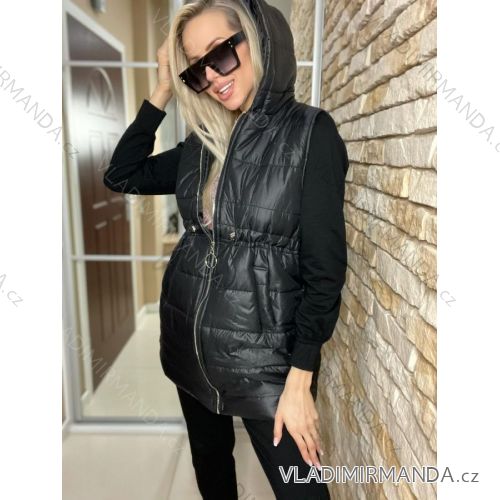 Blouse long sleeve with ruffles women (UNI S / L) ITALIAN FASHION IMK20159