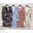 Summer long sleeve flowered women's dress (UNI S / L) ITALIAN FASHION IMK20150