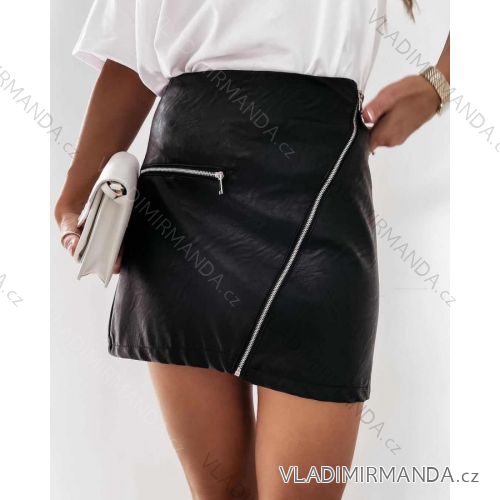 Women's summer skirt folded medium length flowered (UNI S / L) ITALIAN FASHION IMK20126