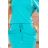 56-8 Sports dress with short sleeves - blue