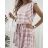 Buttoned Dress with Buttoned Ladies (uni s-m) ITALIAN FASHION IM2203948