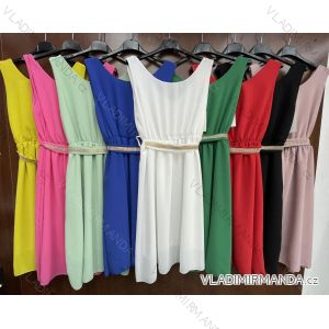 Dress with 3/4-sleeve ladies pocket (uni sl) ITALIAN Fashion IMWD20527