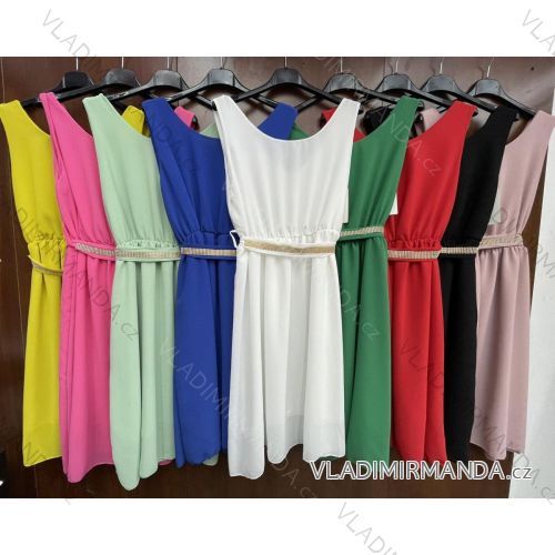 Dress with 3/4-sleeve ladies pocket (uni sl) ITALIAN Fashion IMWD20527