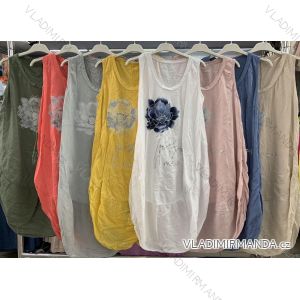 Dress with 3/4-sleeve ladies pocket (uni sl) ITALIAN Fashion IM3181746