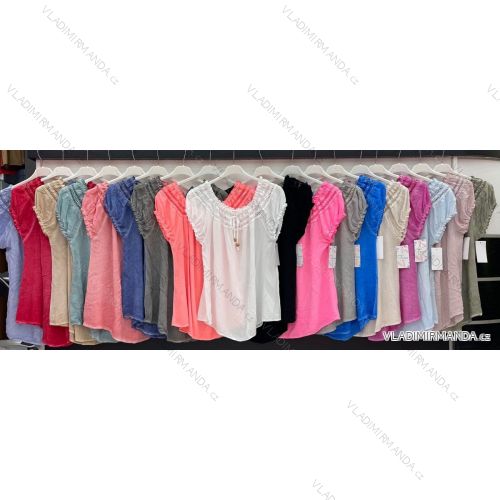 Dress with 3/4-sleeve ladies pocket (uni sl) ITALIAN Fashion IM3181746