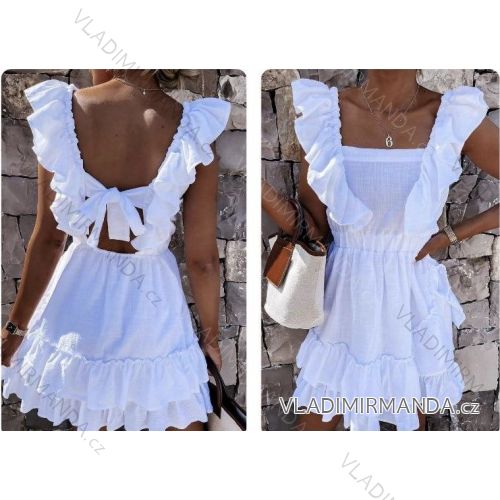 Dress with 3/4-sleeve ladies pocket (uni sl) ITALIAN Fashion IM3181746