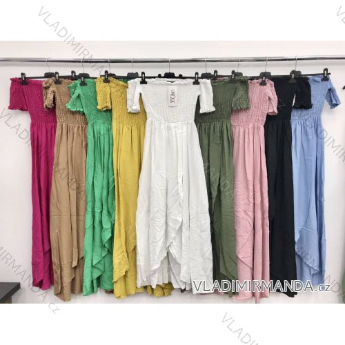 Dress with 3/4-sleeve ladies pocket (uni sl) ITALIAN Fashion IM3181746