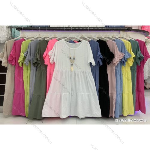 Dress with 3/4-sleeve ladies pocket (uni sl) ITALIAN Fashion IMWD20527