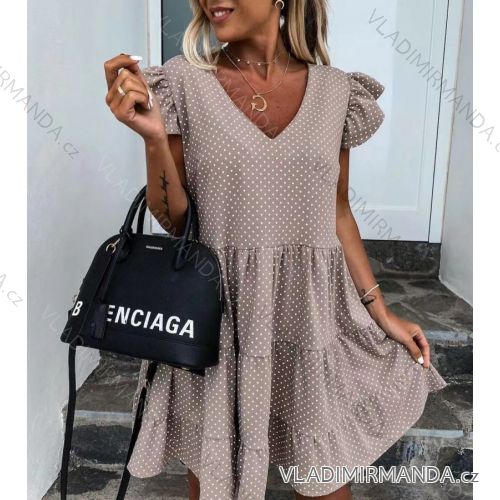 Women's Elegant Long Sleeve Dress (S / M / L ONE SIZE) ITALIAN FASHION IMWA21002