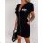 Šaty alá kabátek elegantní dámské (UNI S/M) ITALSKÁ MODA IMM20955
