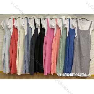 Short sleeve dress with ladies pockets (uni sl) ITALIAN Fashion IM718204