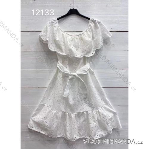 Dress with 3/4-sleeve ladies pocket (uni sl) ITALIAN Fashion IM3181746