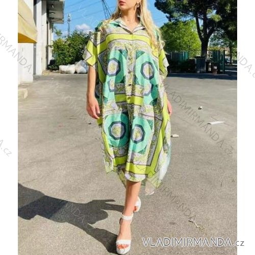 Blouse 3/4 sleeve with buttons (uni sl) ITALIAN Fashion IMM20206