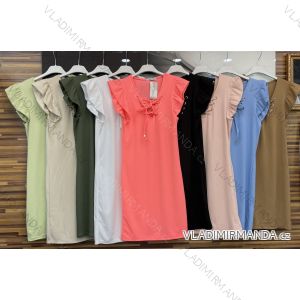 Dress with 3/4-sleeve ladies pocket (uni sl) ITALIAN Fashion IMWD20527