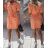 Buttoned Dress with Buttoned Ladies (uni s-m) ITALIAN FASHION IM2203948