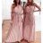 Dress with 3/4-sleeve ladies pocket (uni sl) ITALIAN Fashion IM3181746