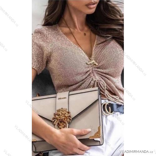T-shirt short sleeve women (UNI S / L) ITALIAN FASHION IMK20128