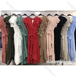 Dress with 3/4-sleeve ladies pocket (uni sl) ITALIAN Fashion IMWD20527