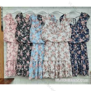 Dress with 3/4-sleeve ladies pocket (uni sl) ITALIAN Fashion IM3181746