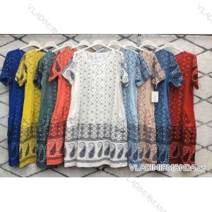 Dress with 3/4-sleeve ladies pocket (uni sl) ITALIAN Fashion IM3181746