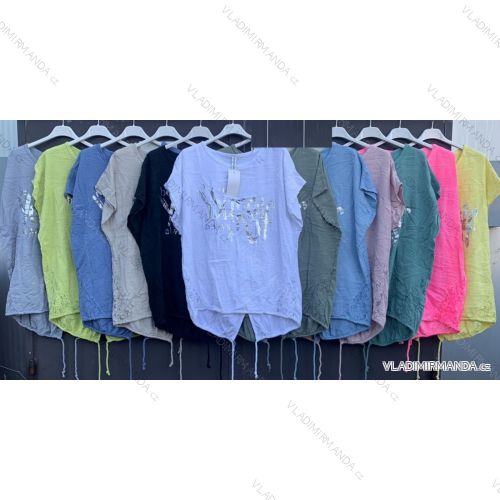 Dress with 3/4-sleeve ladies pocket (uni sl) ITALIAN Fashion IM3181746