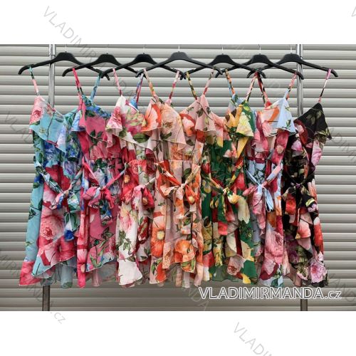 Summer short sleeve summer dress (S / M ONE SIZE) ITALIAN FASHION IMWY21019