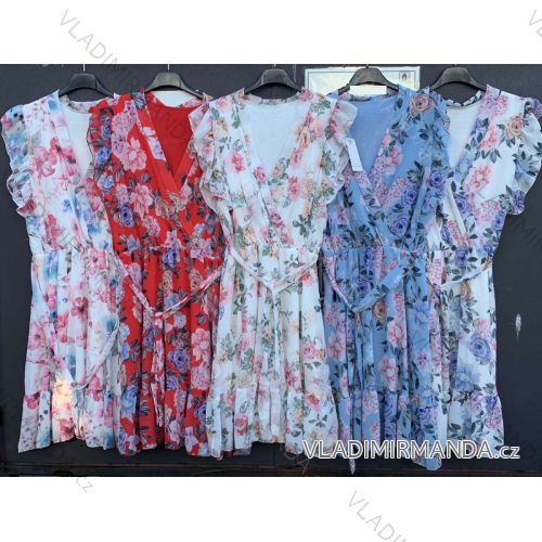 Dress with 3/4-sleeve ladies pocket (uni sl) ITALIAN Fashion IM3181746