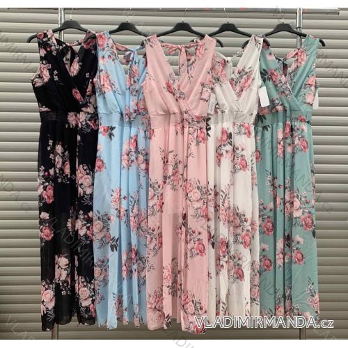 Summer short sleeve summer dress (S / M ONE SIZE) ITALIAN FASHION IMWY21019