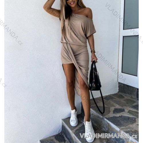 Women's Elegant Long Sleeve Dress (S / M ONE SIZE) ITALIAN FASHION IMWP21u3727