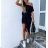 Women's Elegant Long Sleeve Dress (S / M ONE SIZE) ITALIAN FASHION IMWP21u3727