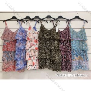 Summer short sleeve summer dress (S / M ONE SIZE) ITALIAN FASHION IMWY21019