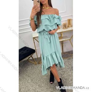 Summer short sleeve summer dress (S / M ONE SIZE) ITALIAN FASHION IMWY21019