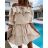 Women's Elegant Long Sleeve Dress (S / M ONE SIZE) ITALIAN FASHION IMWP21u3727