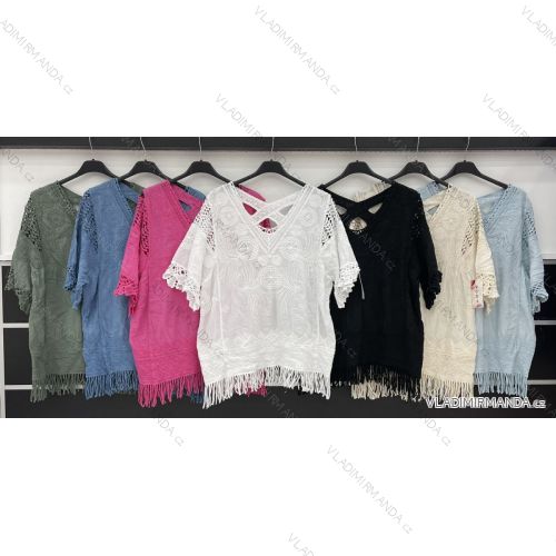 Dress with 3/4-sleeve ladies pocket (uni sl) ITALIAN Fashion IM3181746