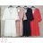 Dress with 3/4-sleeve ladies pocket (uni sl) ITALIAN Fashion IM3181746
