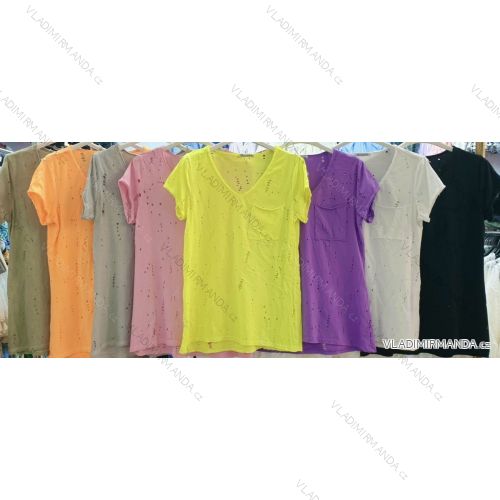 T-shirt short sleeve women (S / M ONE SIZE) ITALIAN FASHION IMWA21017