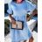Women's Elegant Long Sleeve Dress (S / M ONE SIZE) ITALIAN FASHION IMWP21u3727