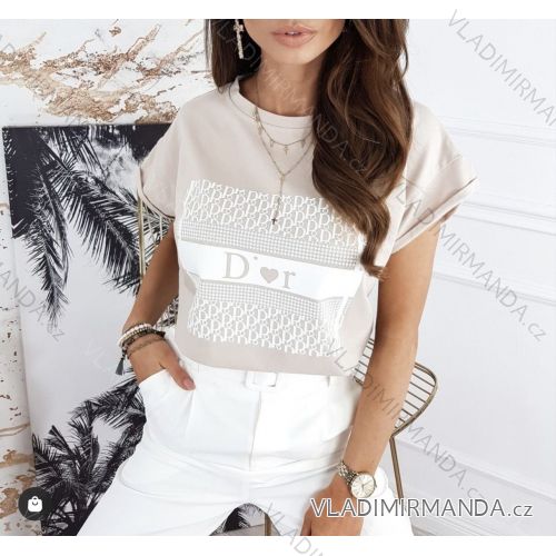 T-shirt short sleeve women (UNI S / L) ITALIAN FASHION IMK20128