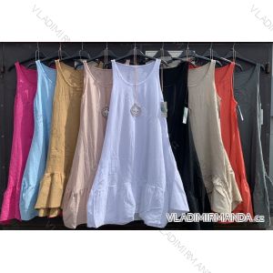 Dress with 3/4-sleeve ladies pocket (uni sl) ITALIAN Fashion IM3181746