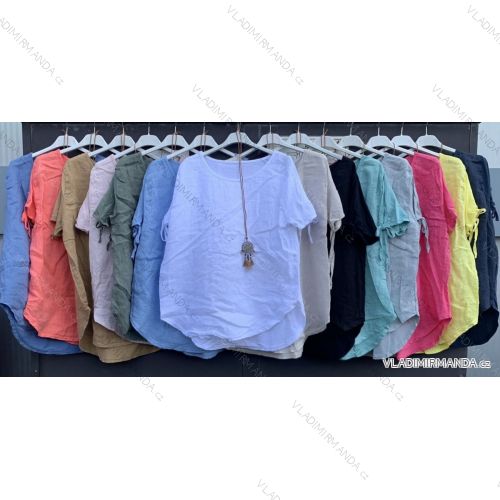 Dress with 3/4-sleeve ladies pocket (uni sl) ITALIAN Fashion IM3181746