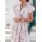 Women's Elegant Long Sleeve Dress (S / M / L ONE SIZE) ITALIAN FASHION IMWA21002