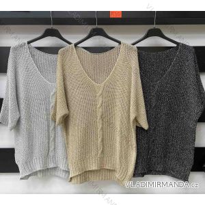 Women's Long Sleeve Sweater (S / M / L one size) ITALIAN FASHION IMWA214327