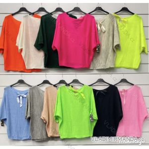 Women's Long Sleeve Sweater (S / M / L one size) ITALIAN FASHION IMWA214327
