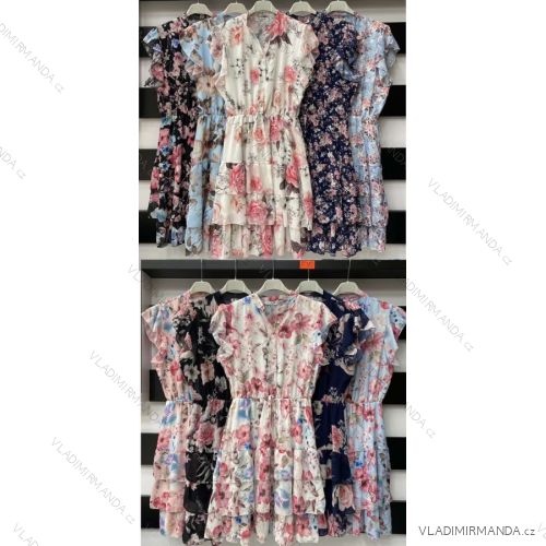 Dress with 3/4-sleeve ladies pocket (uni sl) ITALIAN Fashion IM3181746