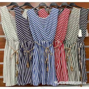 Dress with 3/4-sleeve ladies pocket (uni sl) ITALIAN Fashion IMWD20527