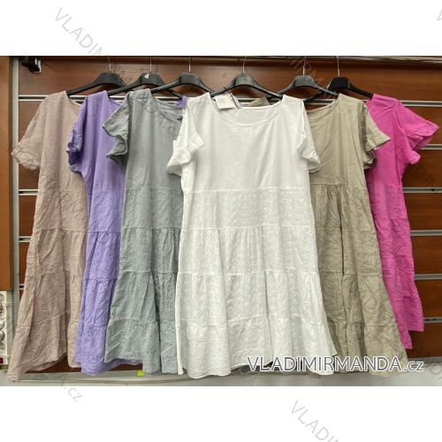 Dress with 3/4-sleeve ladies pocket (uni sl) ITALIAN Fashion IMWD20527