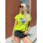 T-shirt elegant long sleeve women (S / M ONE SIZE) ITALIAN FASHION IMWK21008