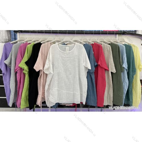 Shirt blouse 3/4 sleeve (UNI XL-3XL) ITALIAN MODA IM420486