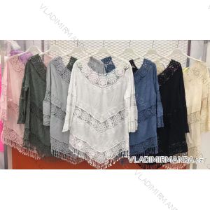 Shirt blouse 3/4 sleeve (UNI XL-3XL) ITALIAN MODA IM420486