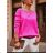 Shirt blouse 3/4 sleeve (UNI XL-3XL) ITALIAN MODA IM420486